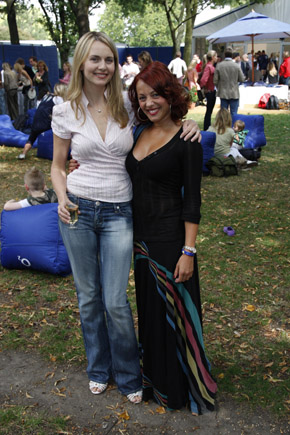 Debra Stephenson & Sarah Cawood