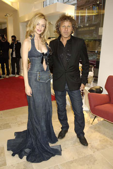 Renzo Rosso & Heather Graham