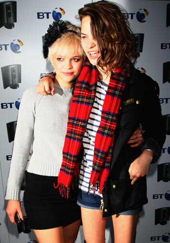 Pixie Geldof and Coco Sumner