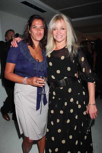 Tracey Emin and Jo Wood