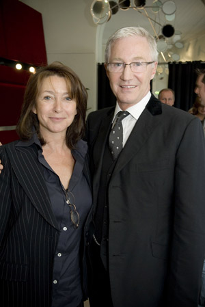 Cherie Lunghi and Paul O`Grady